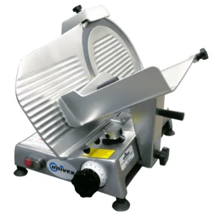 Univex 4612 Manual Meat & Cheese Slicer w/ 12″ Blade, Belt Driven, Aluminum, 1/4 hp