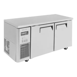 Turbo Air JUR-60S-N6 59″ 2-Section Undercounter Refrigerator w/ 2 Doors, 11.3 cu. ft.