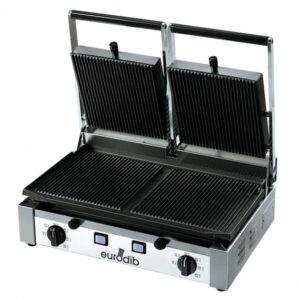 Eurodib PDR3000 20″ Double Commercial Sandwich and Panini Press
