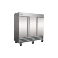Serv-Ware RF3-HC 81″ Three Section Solid Door Reach-In Freezer