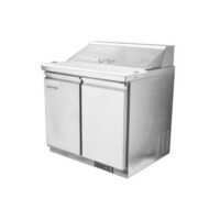 Serv-Ware SP36-8-HC 36″ Two Section Sandwich / Salad Prep Table