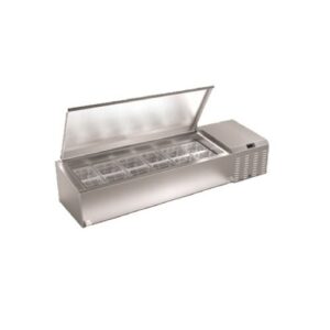 Serv-Ware TR46-HC 45″ Refrigerated Countertop Pan Rail