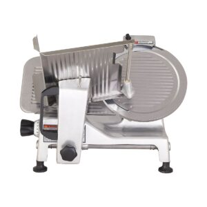 Pro-Cut KSDS-12 Manual Feed Meat Slicer with 12″ Blade, 7/16″ Slice, Belt-Driven