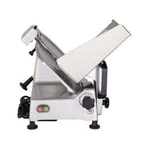 Pro-Cut KSDS-12 Manual Feed Meat Slicer with 12″ Blade, 7/16″ Slice, Belt-Driven