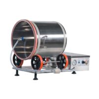 ProCut KMV-25 Electric Stainless Steel Vacuum Tumbler with 55 Ib. Capacity, 100 Watts, 1/6 Hp