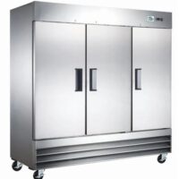 North Pole 3 Door Reach-in Refrigerator