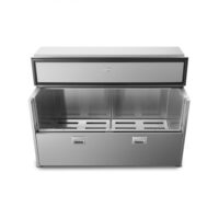 Atosa USA AMC-5801 58″ Single Sided Milk Cooler, Forced Air,