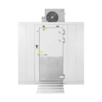 Atosa USA AWC0810-TF Indoor 8′ X 10′ Walk-In Cooler with Reinforced Floor, Self-Contained, White