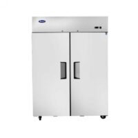 Atosa USA MBF8005GR 51″ Two Section Reach-In Refrigerator w/ 2 Solid Door, Top Mounted, Stainless Steel, 43 cu. ft.