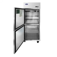 Atosa USA MBF8010GR 28″ One Section Reach-In Refrigerator w/ Right Hinged 2 Half Solid Door, Top Mounted, 21 cu. ft.