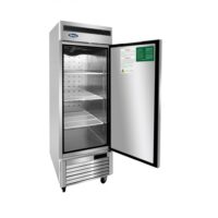Atosa USA MBF8505GRL 27″ One Section Reach-In Refrigerator w/ Left Hinged Solid Door, Bottom Mounted, 19 cu. ft.
