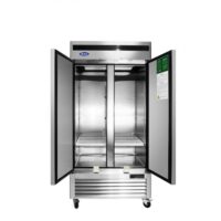 Atosa USA MBF8506GR Two Section Reach-In Refrigerator w/ 2 Solid Door, Bottom Mounted, Stainless Steel 28.5 cu. ft.
