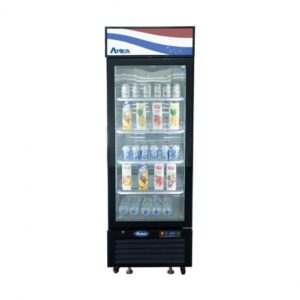 Atosa USA MCF8722GR 27″ 1-Section Merchandiser Refrigerator with Glass Door, 19.4 cu. ft.
