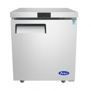 Atosa USA MGF8405GRL 27″ 1-Section Undercounter Freezer w/ 1 Door, 7.15 cu. ft.