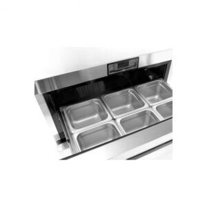 Atosa USA MGF8415GR 27″ One Section Undercounter Refrigerator w/ 2 Drawers, 7.15 cu. ft.