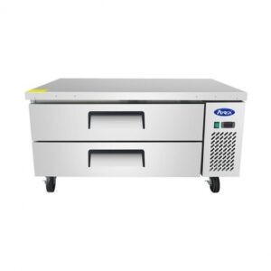 Atosa USA MGF8450GR 48″ 2 Drawers Refrigerated Chef Base, Stainless Steel, 7.7 cu. ft.