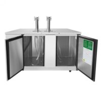 Atosa USA MKC68GR 68″ 2 Towers Draft Beer Cooler Dispenser, 21.5 cu. ft.