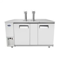 Atosa USA MKC68GR 68″ 2 Towers Draft Beer Cooler Dispenser, 21.5 cu. ft.