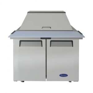 Atosa USA MSF3615GR 36″ Two Section Mega Top Sandwich/Salad Prep Table