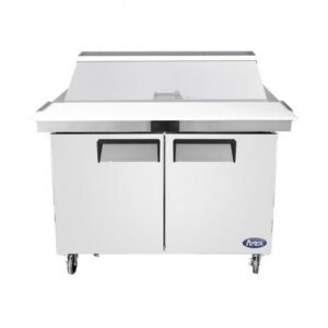 Atosa USA MSF8306GR 48″ Two Section Mega Top Sandwich/Salad Prep Table