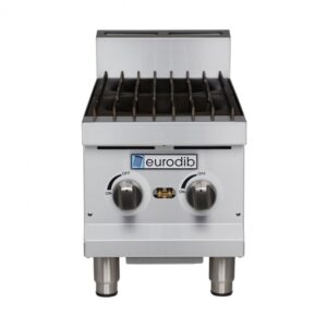 Eurodib USA T-HP212 12″ Countertop Gas Hotplate