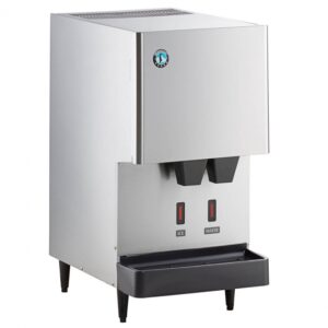 Hoshizaki DCM-271BAH-OS 257 lb Touchless Countertop Water & Nugget Ice Dispenser – 10 lb Storage, Cup Fill, 115v