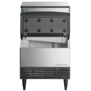 Hoshizaki KM-231BAJ 213 lb Crescent Cube Ice Machine w/ Bin – 80 lb Storage, Air Cooled, 115v