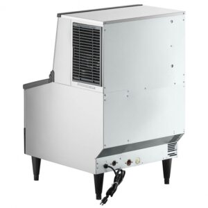 Hoshizaki KM-231BAJ 213 lb Crescent Cube Ice Machine w/ Bin – 80 lb Storage, Air Cooled, 115v