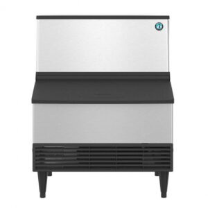 Hoshizaki KM-301BAJ 290 lb Crescent Cube Ice Machine w/ Bin – 100 lb Storage, Air Cooled, 115v
