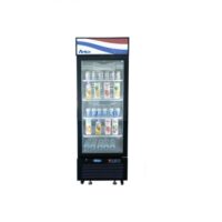 Atosa USA MCF8720GRL 27″ One Section Glass Door Freezer Merchandiser in Black, 19.4 cu. ft. Left Hinged