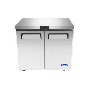 Atosa USA MGF36FGR 36″ 2-Section Undercounter Freezer w/ 2 Doors, 8.7 cu. ft.