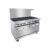 Atosa USA AGR-10B 60" Gas Restaurant Range with (10) Open Burners, (2) Standard Ovens, 374.000 BTU - Image 5