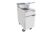 Atosa USA ATFS-40 15" Floor Model Natural Gas Fryer, 40 lbs