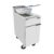 Atosa USA ATFS-75 21" Floor Model Full Pot Natural Gas Fryer with 75 lbs, Millivolt Controls, 170.000 BTU