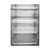 Atosa USA MCF8727GR 54" 2-Section Merchandiser Refrigerator w/ 2 Sliding Glass Door, 44.9 cu. ft. - Image 2