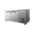 Atosa USA MGF67GR 67" 2-Section Worktop Refrigerator w/ 2 Doors, 18.5 cu. ft. - Image 3