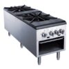 Dukers Appliance Co DCSP2 18" Gas Stock Pot Range w/ (2) Three Ring Burners, Manual Controls, 160.000 BTU - Image 3