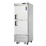 Everest EBWFH2 29" One Section Reach-In Freezer w/ 2 Half Solid Doors, Bottom Mount, 23 cu. ft.