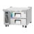 Everest ECB36D2 36" 1- Section Refrigerated Chef Base w/ Heavy Duty 2 Drawers