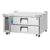 Everest ECB48D2 48" 1- Section Refrigerated Chef Base w/ Heavy Duty 2 Drawers