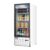 Everest EMGR10 24" One Door Merchandiser Refrigerator, White Exterior, 10 cu. ft.