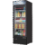 Everest EMGR20B 24" One Door Merchandiser Refrigerator, Black Exterior 20 cu. ft.