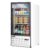 Everest EMGR8 24" One Door Merchandiser Refrigerator, White Exterior, 8 cu. ft.