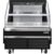 Everest EOMH-36-B-35-T 37" Horizontal Open Air Merchandiser in Black, 1 Shelf, Open Curved, 7.4 cu. ft.