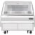 Everest EOMH-48-W-35-S 48" Horizontal Open Air Merchandiser in White, Deck Only, Open Curved, 7.3 cu. ft.