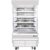 Everest EOMV-60-W-28-S 60" Vertical Open Air Merchandiser in White, High Profile, 3 Shelves, 15.4 cu. ft. - Image 2