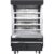 Everest EOMV-48-B-28-T 48" Vertical Open Air Merchandiser in Black, High Profile, 4 Shelves, 16.8 cu. ft.