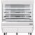 Everest EOMV-72-W-28-S 73" Vertical Open Air Merchandiser in White, High Profile, 3 Shelves, 19 cu. ft.