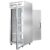 Everest ESPT-1G-1S One Section Pass-Thru Refrigerator w/ Solid & Glass Full Door, Top Mount, 23 cu. ft.