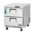 Everest ETBR1-D2 27" One Section Undercounter Refrigerator w/ 2 Drawers, 7.5 cu. ft.